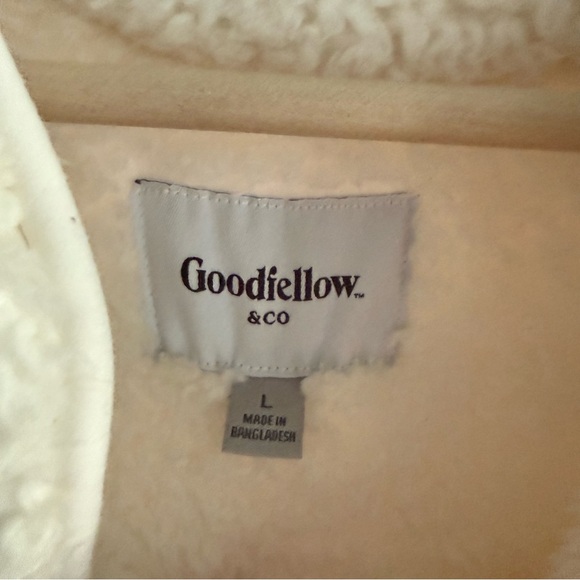 Goodfellow & Co Cream Fleece Mountain Ski Jacket - Picture 4 of 4